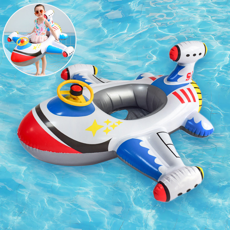 Baby Swimming Floater - Pływające do basenu samolotu w kształcie