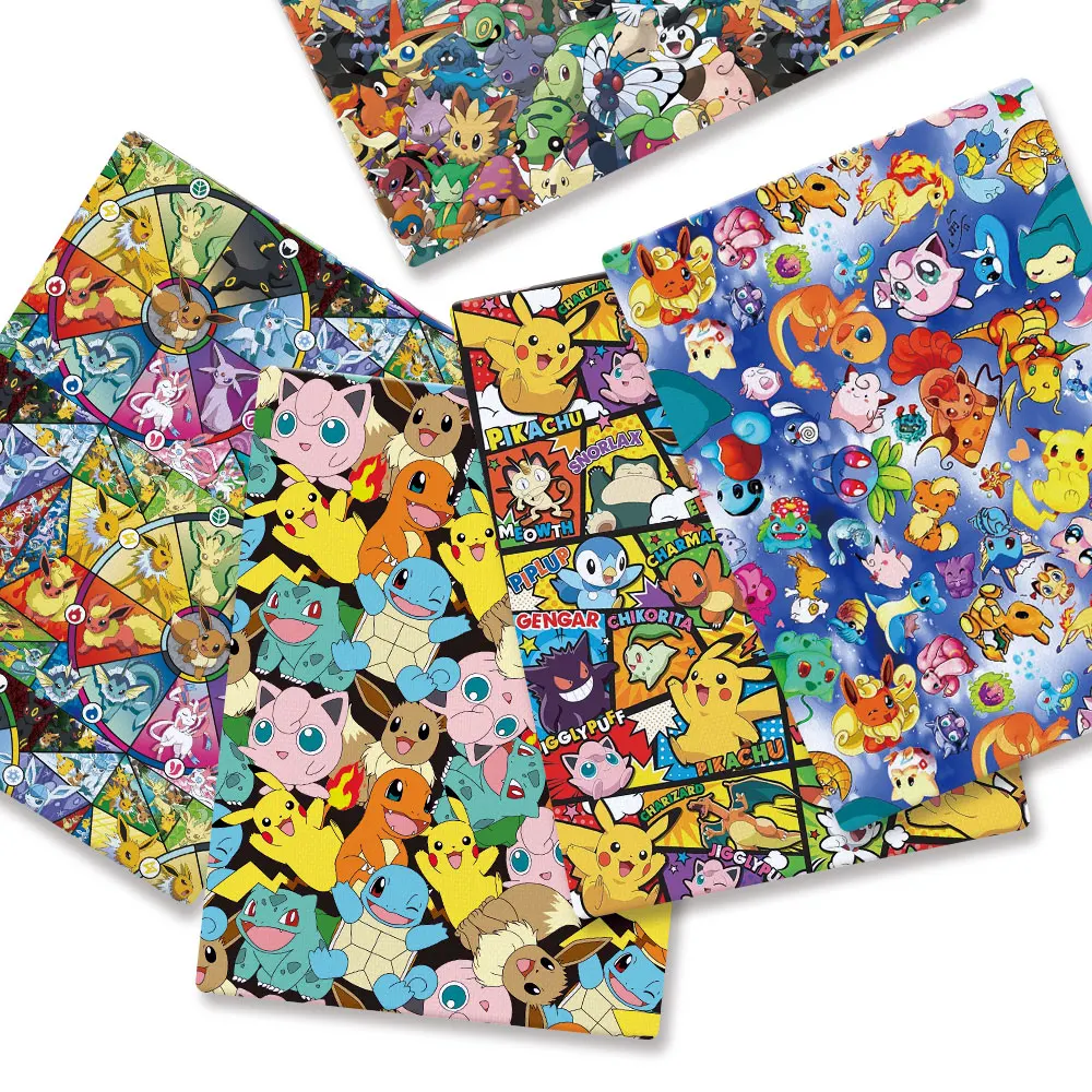Baby Products Japan - Pokemon Cartoon Tkanina140 * 50cm Ręcznie