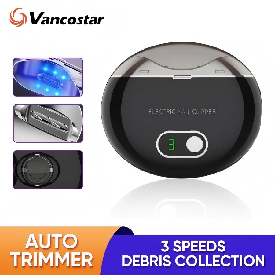 Baby Nail Trimmer Electric - Elektryczny obcinacz do paznokci 3-biegowy dla