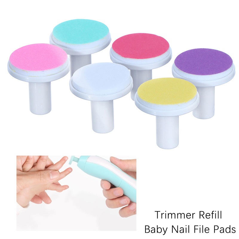 Baby Nail Trimmer Electric - Nowe - 10 szt. Wymienne nakładki