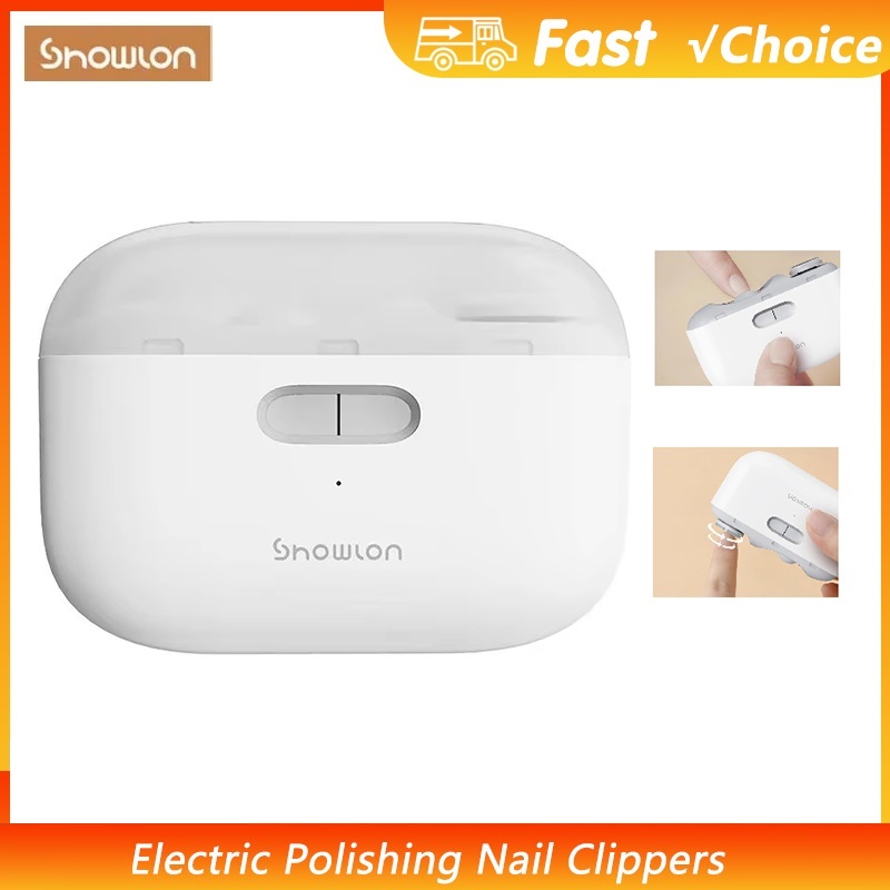 Baby Nail Trimmer Electric - Youpin Showlon Elektryczne Polerowanie Paznokci Automatyczny