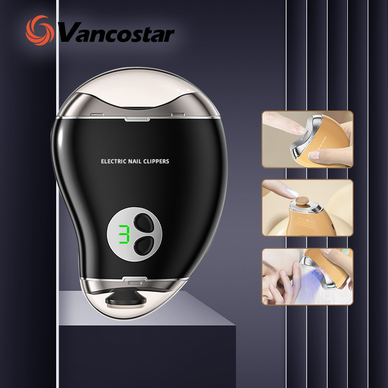 Baby Nail Trimmer Electric - Automatyczna obcinaczka do paznokci 2w1, elektryczny