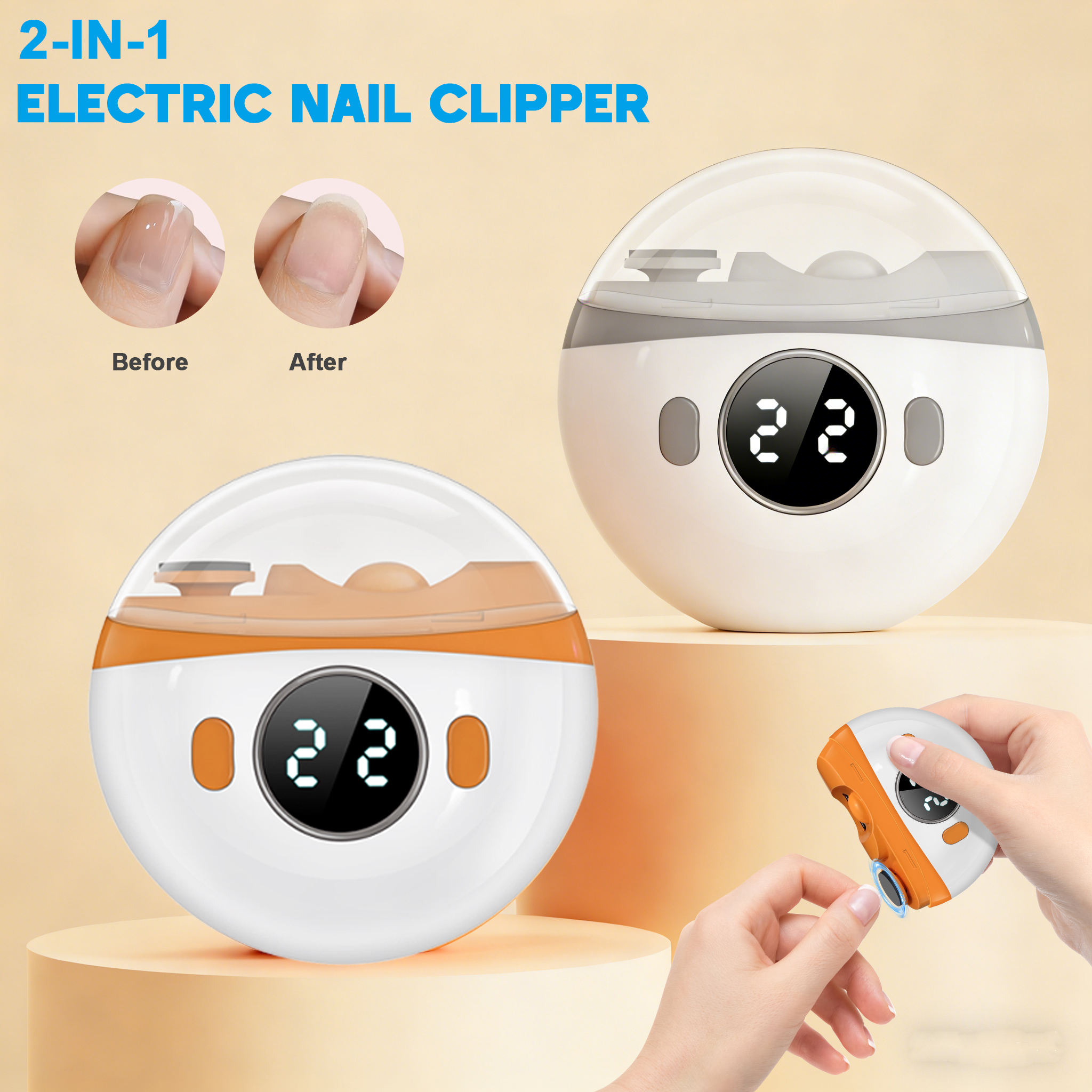 Elektryczna obcinaczka do pazn – Baby Nail Trimmer Electric recenzja i cena