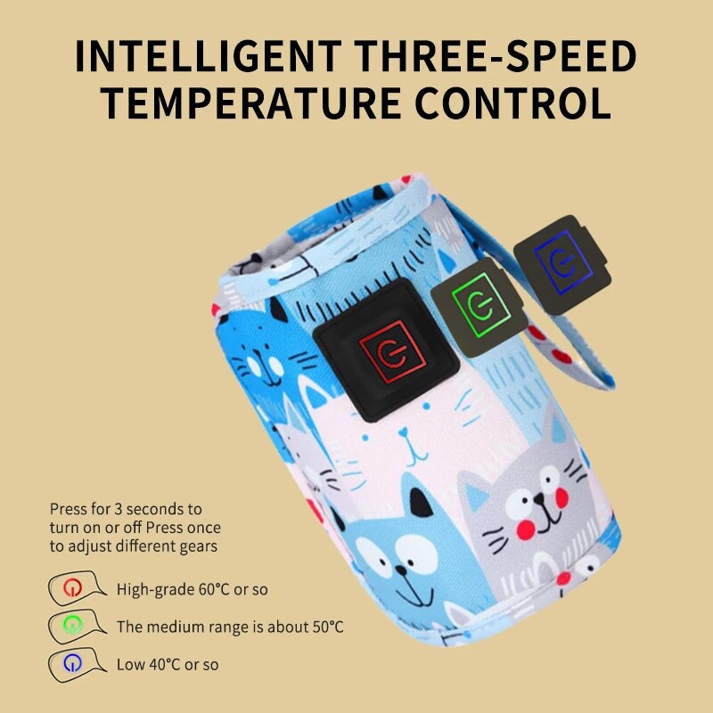 1 PCS Podgrzewacz do mleka USB – Portable Bottle Warmer recenzja i cena